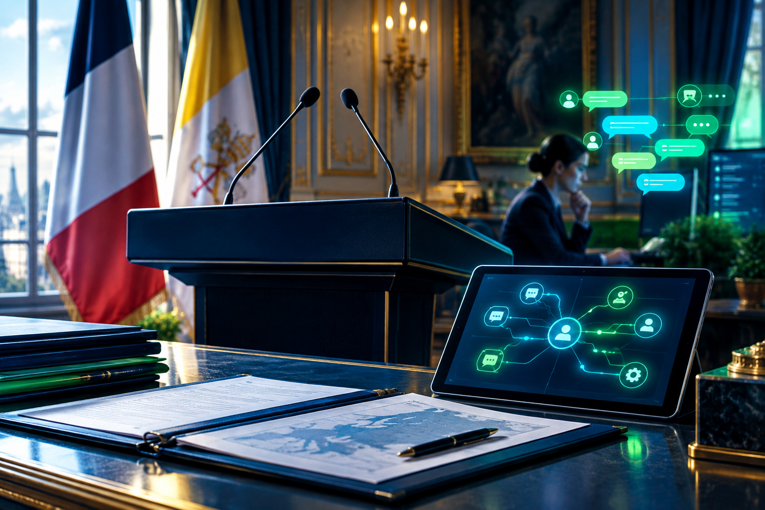 Léon XIV à l’Élysée : l’alerte sur le « paradis des machines » qui replace l’humain au centre de l’IA