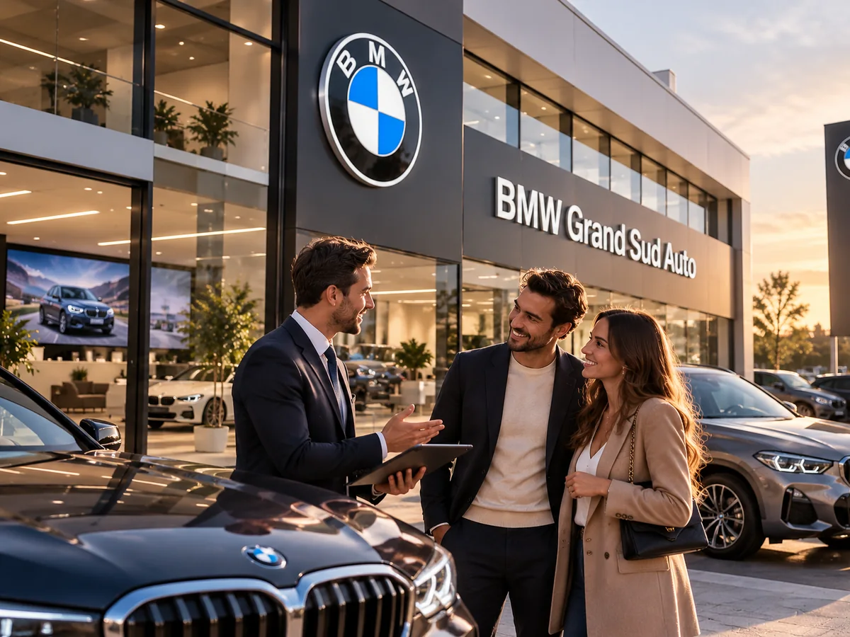 Cas client BMW Grand Sud Auto — Automobile