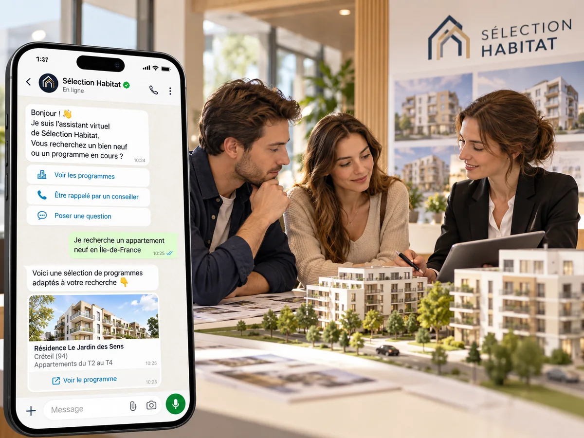 Cas client Sélection Habitat — Immobilier